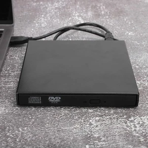 USB DVD Writer External Optical Drive Desktop Notebook Accessory For WindowsX FG - Afbeelding 1 van 14