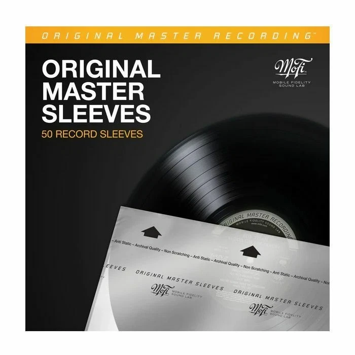 Mobile Fidelity Original Master Anti Static Vinyl Record Inner Sleeves (50 pack) - Image 1 of 1