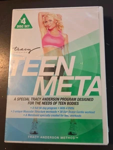 Tracy Anderson Method Teen Meta 4 DVD Workout Set - Designed for Teenage Bodies - Picture 1 of 1