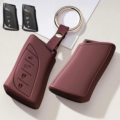 For Lexus UX ES LC ES350 UX250 LS350 ES300h Remote Key Fob Case Cover 4 Buttons Foto 1 de 4