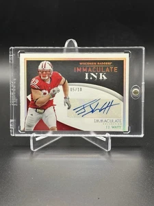 2022 Panini Immaculate Collegiate JJ WATT Gold Immaculate Ink Auto #5/10 - Picture 1 of 2