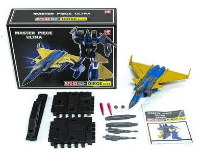 Master Piece Ultra MPU-03 MPU03 Dirge Warrior Elegy  MP2.0 Ver Action Figure toy - Image 1 of 4