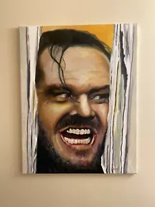 The Shining Stephen King Kubrick 24x30 Oil Painting Horror Original - Picture 1 of 2