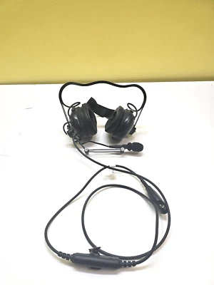MOTOROLA ENMN4016A MEDIUM DUTY NOISE CANCELING HEADSET for HT1250 TWO WAY RADIO - Image 1 of 4