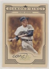 2008 Donruss Threads Diamond Kings Gold /100 Duke Snider #DK-30 HOF