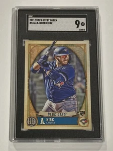 Topps Gypsy Queen #53 2021 Alejandro Kirk RC SGC 9 como nuevo - Imagen 1 de 2