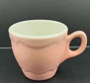 Shenango China Rimroi Welroc Pink Scallop Coffee Cup - Picture 1 of 2