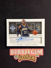 2013-14 Panini Innovation Main Exhibit Signatures /199 CJ Watson #22 Auto