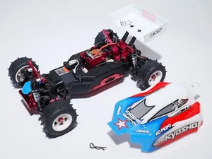 Kyosho Mini-Z Buggy MB-010 ASF aser ZX-5 Chassis & Karosserie GEBRAUCHT viele Optionen! - Bild 1 von 9