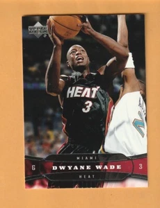 Dwyane Wade Miami Heat 2004-05 Upper Deck #96 HOF Marquette Warriors 5F - Foto 1 di 2