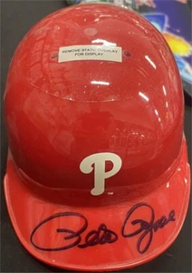 Pete Rose Signed Autographed Official Mini Helmet Phillies JSA - Picture 1 of 6