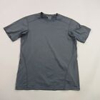 Arc'Teryx Shirt Mens Small Short Sleeve Gray Stretch Altered Sleeves Casual