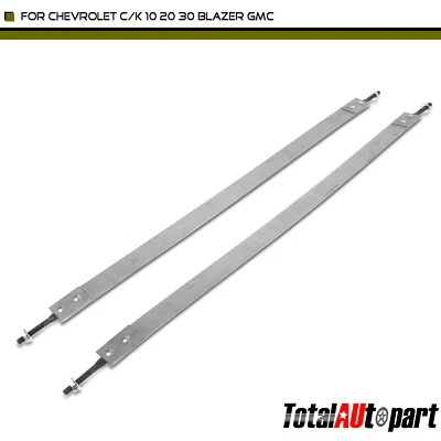 2x nuevas correas de tanque de combustible con tanque de 25 galones para Chevy Blazer C10 C20 GMC K15 K1500 Foto 1 de 4