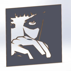 6 DXF File CNC g-code Industrial Laser PULP FICTION decorative Plasma Nr.0661 - Picture 1 of 24