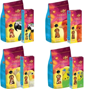 VITAPOL Smakers Alleinfuttermittel 2-er Set Futter für Vögel und Papageien