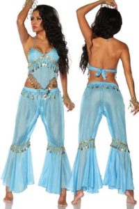 Sexy zweiteilige orientalische Bauchtanz-Kostüm - Picture 1 of 4