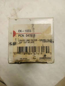 Emerson EK 165s Liquid Line Filter-Drier 5/8ODF New In Box!!!!!!!!!!!!!!!!!!!!!! - Picture 1 of 3