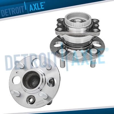 Par de cojinetes y bujes de rueda trasera para Hyundai Accent Kia Rio 2012 2013 2014-2017 Foto 1 de 4