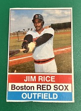 1976 Hostess #127 Jim Rice Red Sox EX