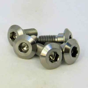 Yamaha MT-07/Tracer 2014+ Set Of 5 Rear Titanium Disc Bolts - Picture 1 of 6
