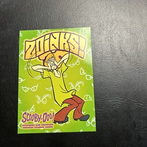 Jb14 Scooby Doo Mysteries And Monsters 2003 Inkworks S1 Shaggy Sticker Zoinks