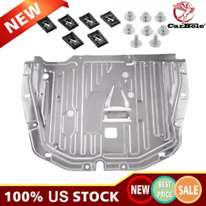 Front Skid Plate for 16-21 Honda Civic Engine Guard Cover Splash Shield Al Alloy - Bild 1 von 15