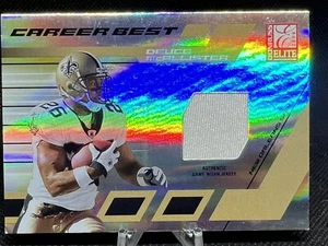 2004 Donruss Elite Career Best Jerseys #CB7 Deuce McAllister Jersey /250 - NM-MT - Picture 1 of 2