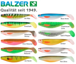 Balzer Shirasu Booster Shad - Gummifisch, Gummishad, Softbait für Hecht & Zander - Bild 1 von 13