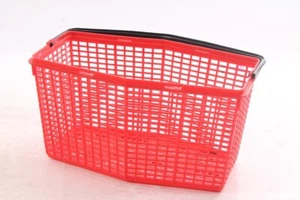 1 x alter Klammerkorb Rot Klammerkörbchen Korb Vintage ähnlich DDR - Bild 1 von 10