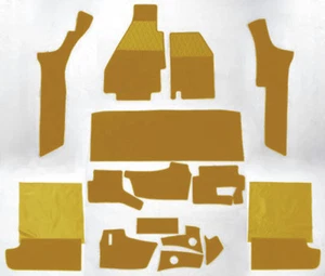 Classic Brown Velours Carpet Set for Ferrari 308 GTB 1975-1984 - Picture 1 of 2