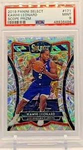 2019 Select Kawhi Leonard Scope Silver Prizm Premier Clippers PSA 9 MINT💎 - Bild 1 von 3