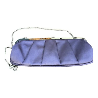 Bolso de mano Aldo púrpura satinado con correa de cadena Foto 1 de 4