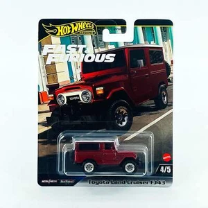 Hot Wheels Premium 1 64 Fast Furious Toyota Land Cruiser Red 4/5 Die Cast Car - Picture 1 of 1