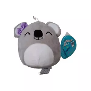 Squishmallows Rosa Grey Koala With Bow Soft Plush Toy 5” Kellytoy RARE - Picture 1 of 4