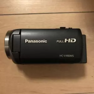 Panasonic HD Camcorder V480MS 32GB 90x Zoom Black 2.2MP HC-V480MS-K - Picture 1 of 3