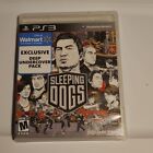 Sleeping Dogs PlayStation 3,2012 CIB Walmart exclusif 