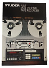 Original Vintage Studer A812 Tape Recorder Preview Catalogue