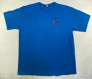 Camiseta Cozumel México Adulto XL Azul Crew Bordada Manga Corta Destino - Imagen 1 de 9