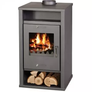 EEK A+ Kaminofen Victoria Deluxe mit 11,9 kW Kamin Ofen BIMSCHV II - Bild 1 von 3