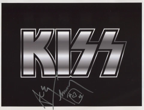 Ace Frehley Kiss (Band) Signed 8 x 10 Photo Genuine In Person + Hologram COA Cover