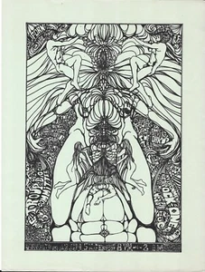 Fillmore Era Handbill BEDROCK Mime Troup Steve Miller Dino Valenti Cal Hall '67 - Picture 1 of 1