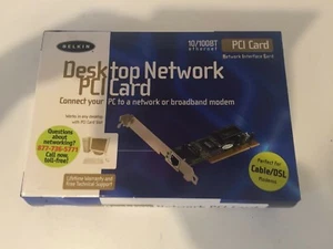BELKIN DESKTOP NETWORK PCI CARD - Picture 1 of 2
