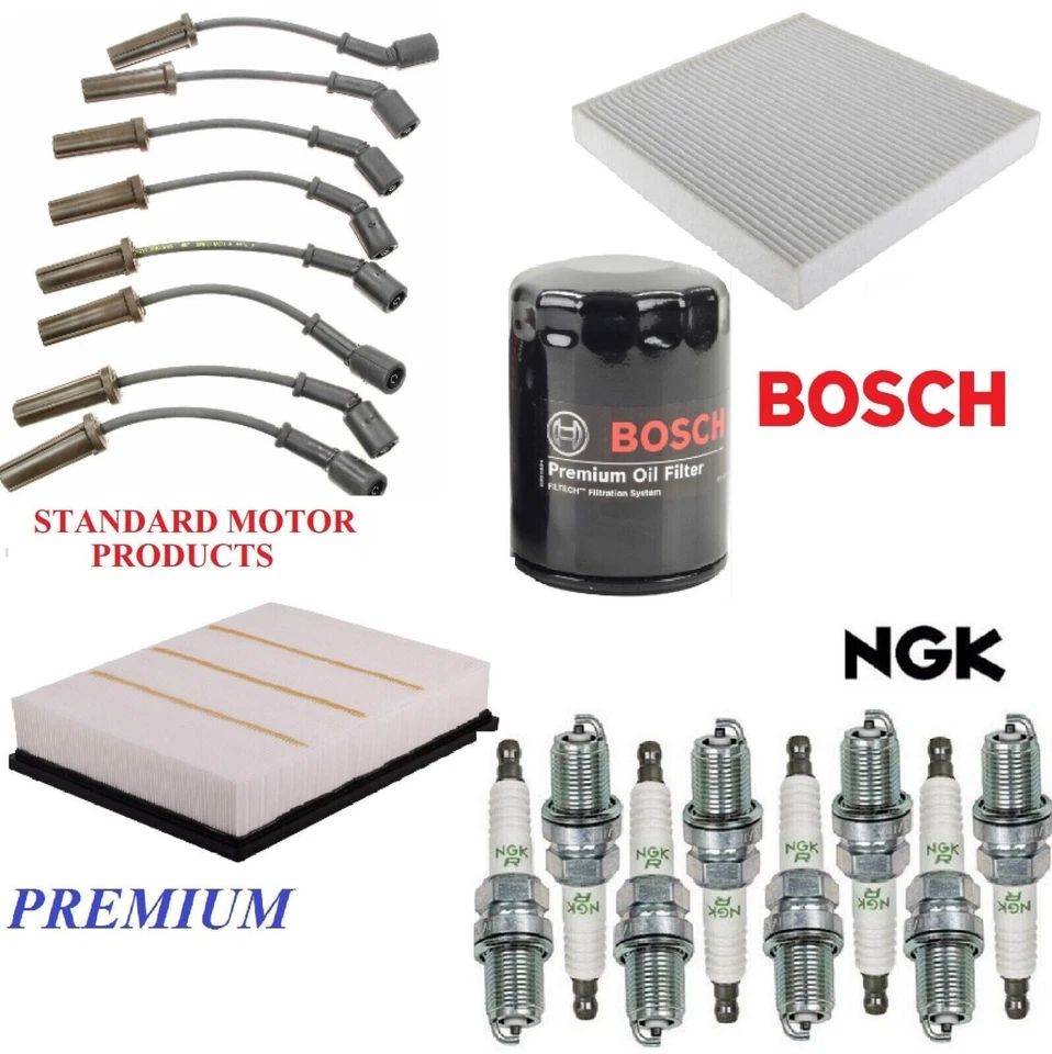 Tune Up Kit Filters Spark Plugs Fit GMC SIERRA 1500 LIMITED V8 5.3L 2019 Foto 1 de 1