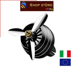 DEODORANTE AUTO PROFUMO BOCCHETTE ARIA VENTOLA DIFFUSORE LED ELICA PROFUMI - Foto 1 di 2