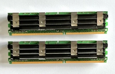 Original Apple Mac Pro 1,1  - Hynix HYMP564A72BP8D2-Y5 512mb RAM X2 modules - Image 1 of 3