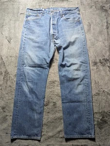 Vintage Levi's 501xx Button Fly Straight Leg Jeans Men's Size 40x33 Made In USA - Picture 1 of 13