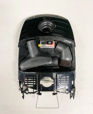 Miele Solaris Electro Plus Canister Vacuum FRONT PLATE ONLY WITH ATTACHMENTS - Image 1 of 2