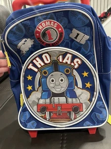 Thomas the Tank Engine Kinder Reiserucksack mit Rollen und Griff - Bild 1 von 9