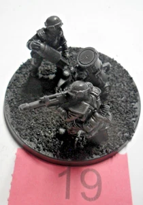 Warhammer 40k Imperial Guard Cadian mortar metal Astra Militarum R19 - Picture 1 of 5
