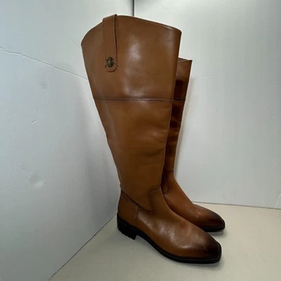 Sam Edelman Drina Leather Knee High Riding Boots Whisky Tan Women's 6.5 NWOB - Image 1 of 4